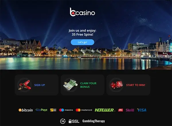 bCasino No Deposit offer