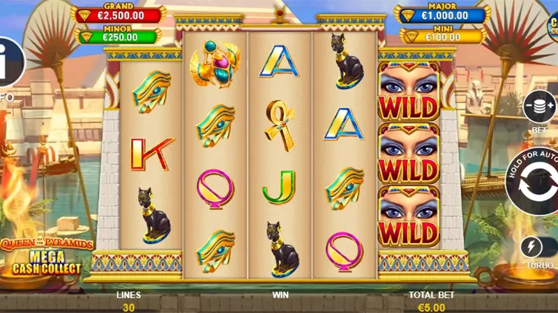 Queens of the Pyramids Slot