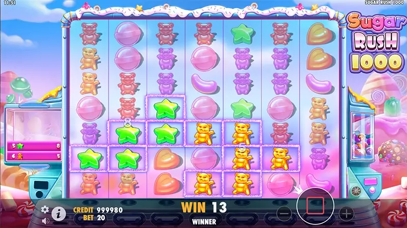 Sugar Rush 1000 slot