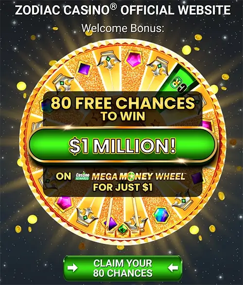 Zodiac Casino Bonus